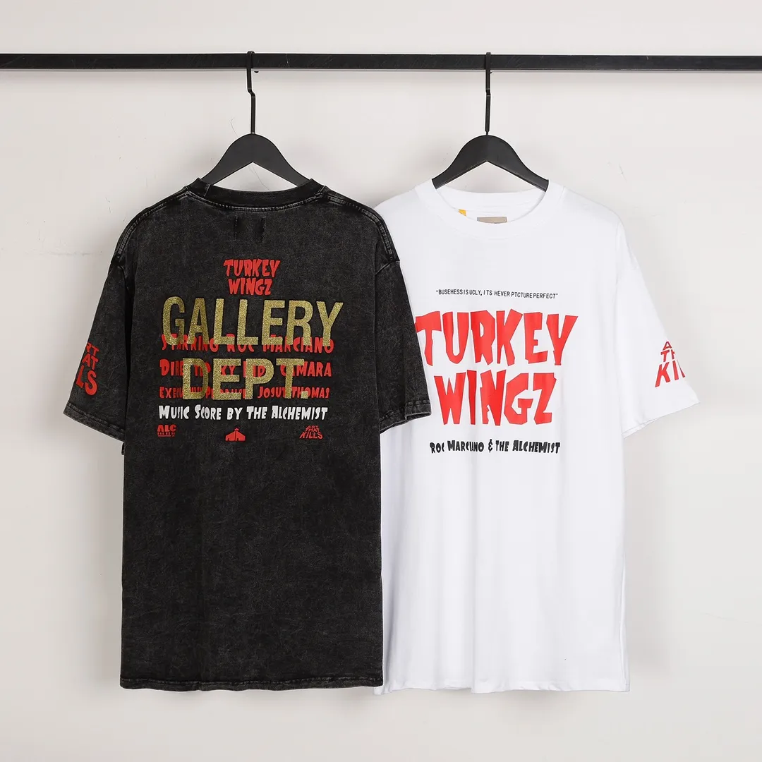 GALLERY.DEPT Summer new short-sleeved model number: D3119#P110 Color: black white Size: S M L XL